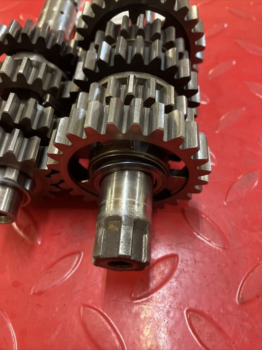 Honda CR250R 1984 transmission mainshaft countershaft main counter shaft gear