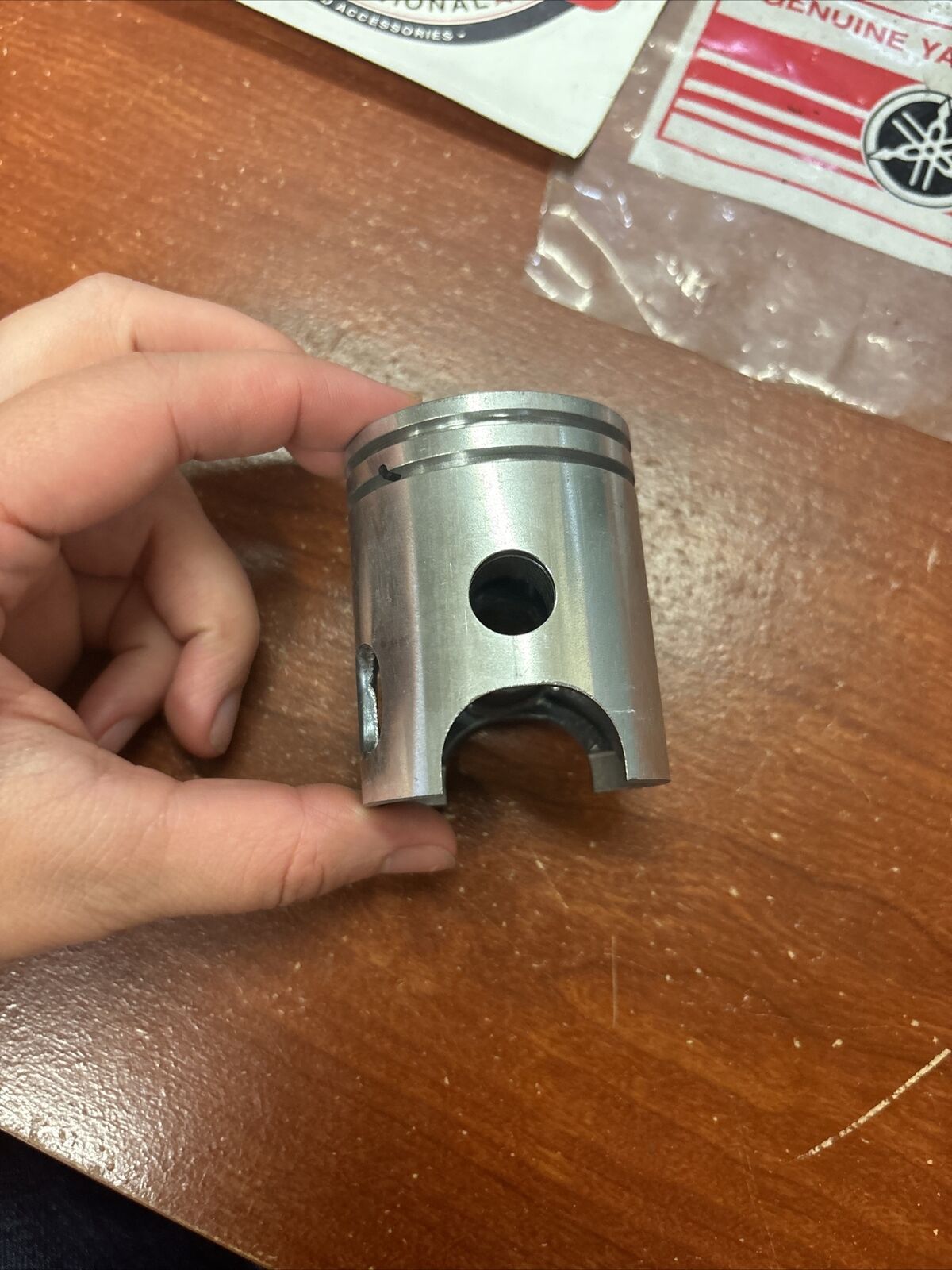 NOS Yamaha MX80 TY80 PISTON STD 367-11631-00-96 SUB 367-11631-11-96 Y175