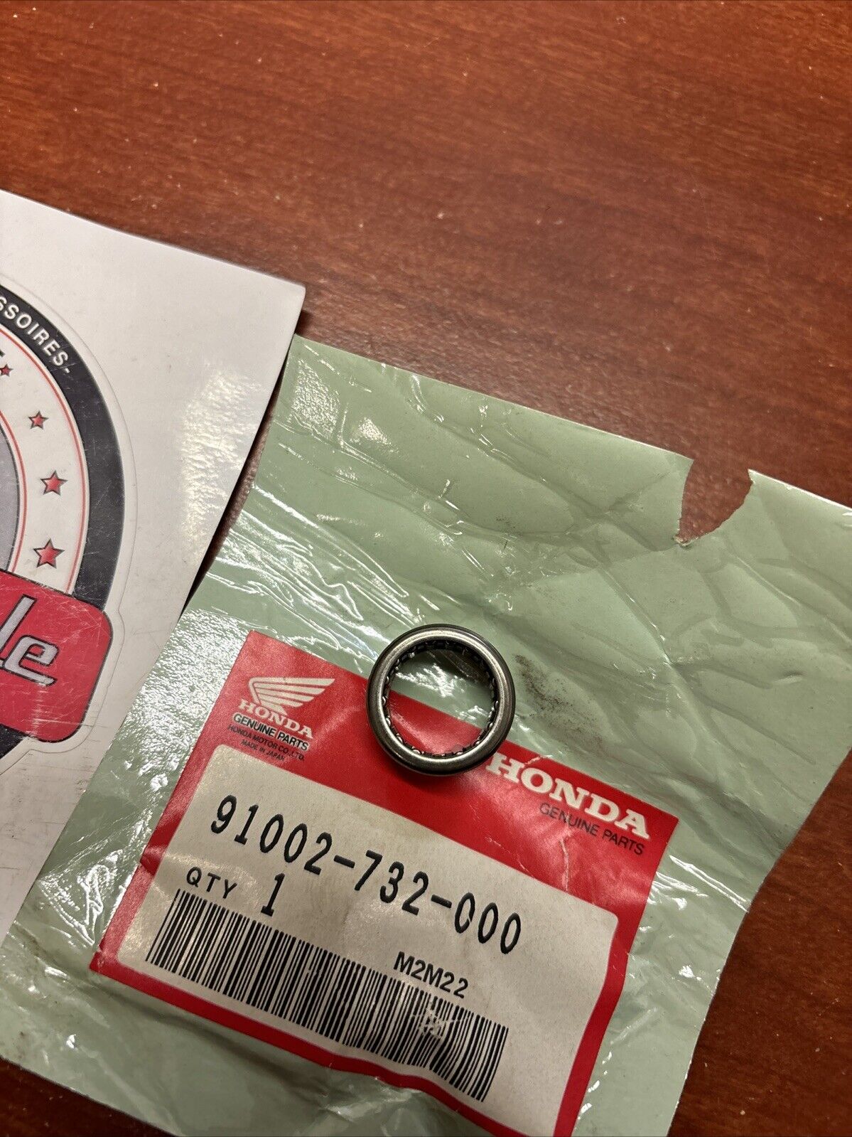 NOS Honda HS50 HS55 HS70 HS80 NEEDLE BEARING 15MM 91002-732-000 H155