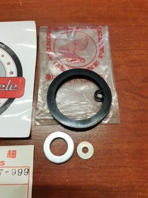 NOS Honda CB400 F TANK WASHER KIT COMPLETE 17560-377-999 H69