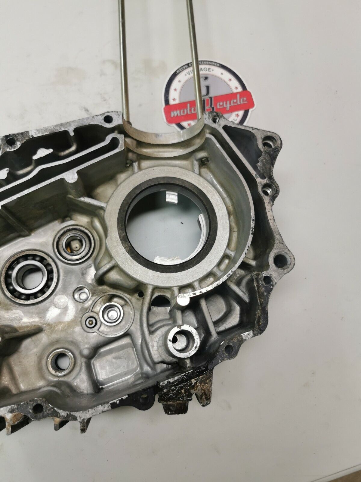 Honda XL100 1977 right left crankcase crank case XL125 CB125 1976 11200-383-000