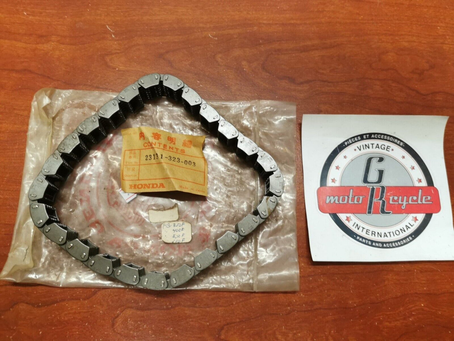 NOS Honda CB550F K CB500 CB400F CB350F PRIMARY DRIVE CHAIN 23131-323-003 H64