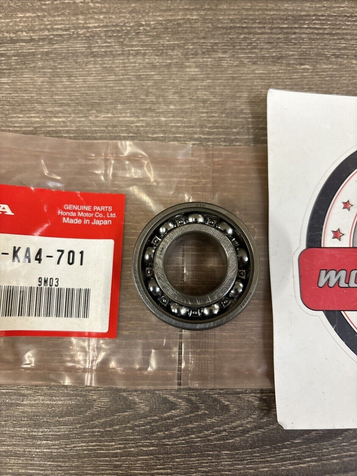 NOS Honda CR125 R CR250 R CR480 R CR500 R RADIAL BALL BEARING 91061-KA4-701 H127