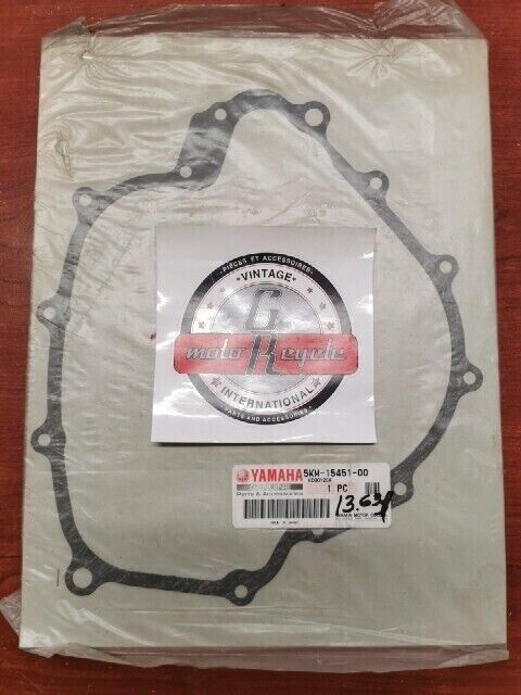 NOS Yamaha YFM66 YFM660 YXR660 YXR66 CRANKCASE COVER GASKET 5KM-15451-00-00 Y102