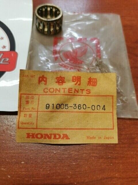 NOS Honda CR125M MT125 CONNECTING ROD NEEDLE BEARING 91005-360-004 H71