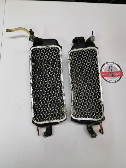 Suzuki RM125 1984 left right radiator set 1985 17710-14502 1985 2