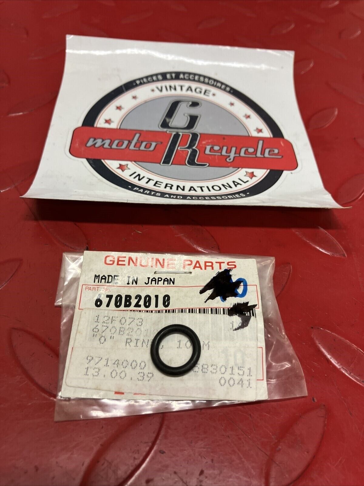NOS KAWASAKI O-RING 10MM 670B2010 K13