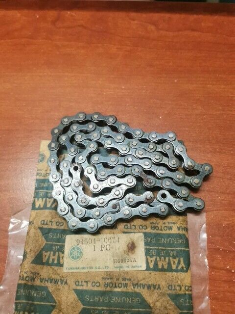 NOS Yamaha LB50P DRIVE CHAIN 94504-10074-00 SUB 94504-10078-00 Y161