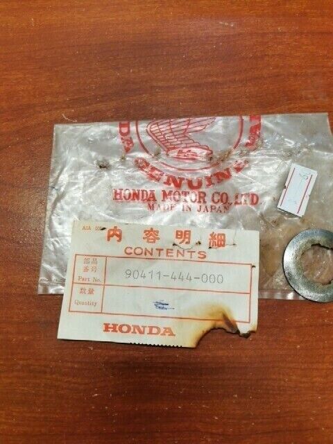 NOS Honda 1979 1980 CR125R LOCK WASHER 18MM 90411-444-000 H107