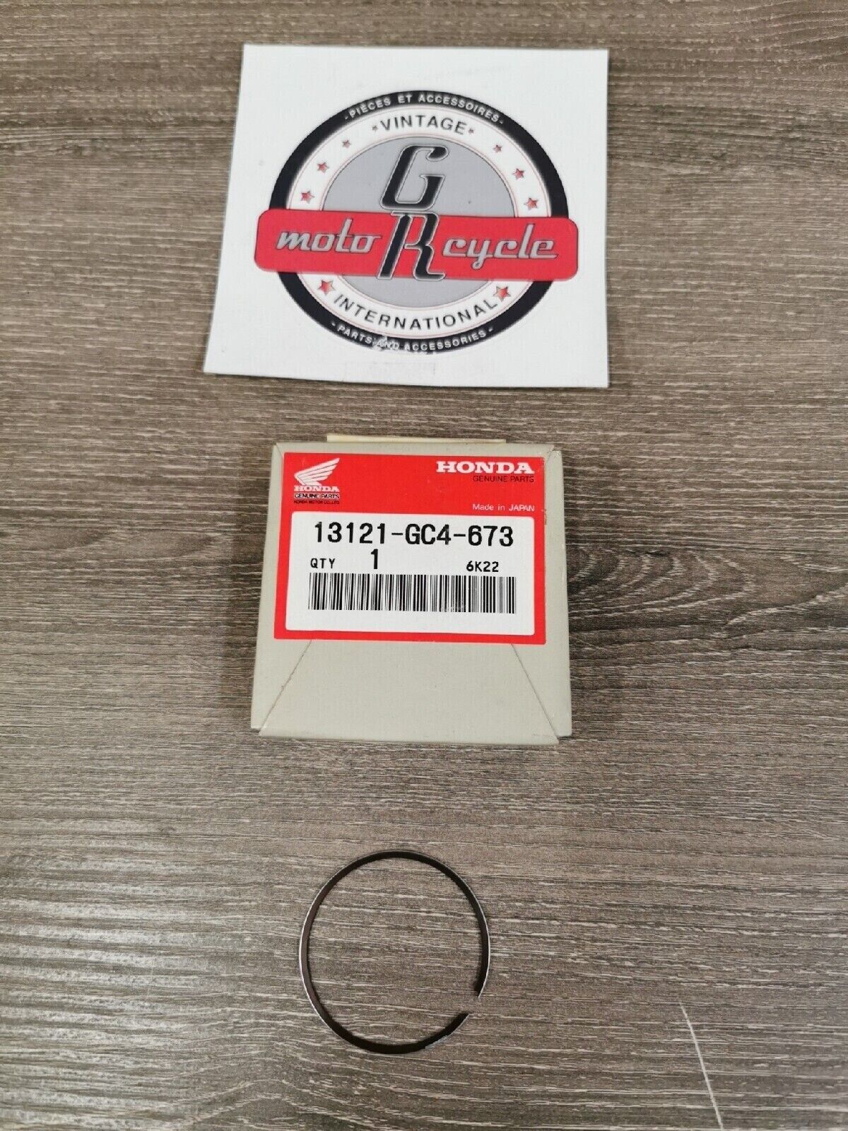 NOS HONDA CR80 1986 - 1993  RING SET PISTON 13121-GC4-673 H47