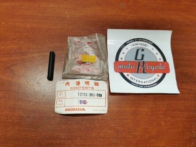 NOS Honda MT125 K0 K1 INSERT RUBBER C 12113-361-000 H93