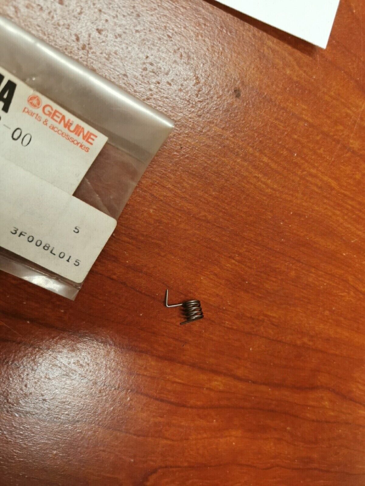 NOS Yamaha STARTER DOG SPRING 7X9-15743-00-00 SUB. YF1-36156-16-30 Y70