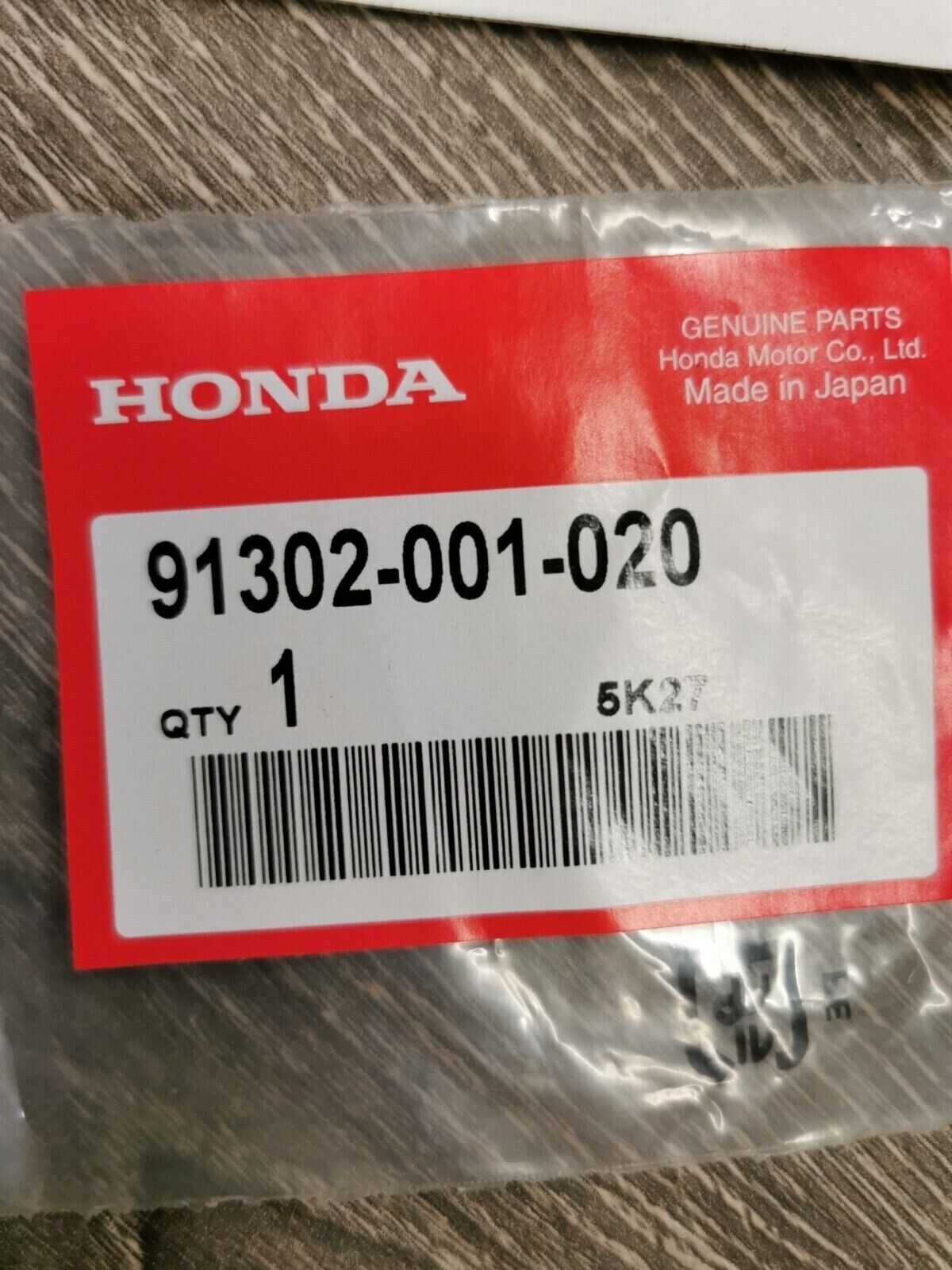NOS HONDA  GL1100 O RING 91302-001-020 H57