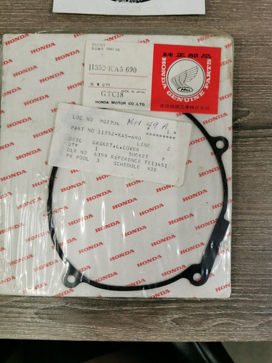 NOS HONDA CR500R 1984 - 2000 CRANKCASE COVER GASKET 11352-KA5-690 H49