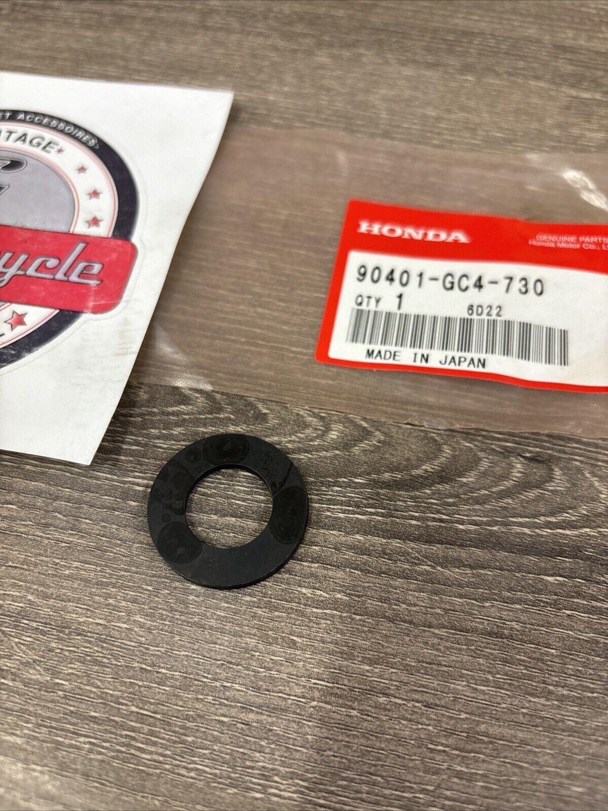 NOS Honda CM400 CR80R CR85R CRM50R NS50F PLAIN WASHER 17MM 90401-GC4-730 H130