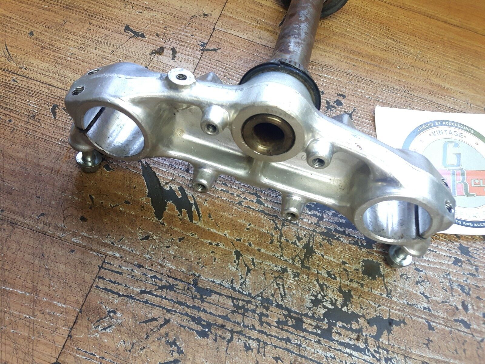 Honda XL250R 1984 streering stem triple tree clamp XL250 1985 1986 1987