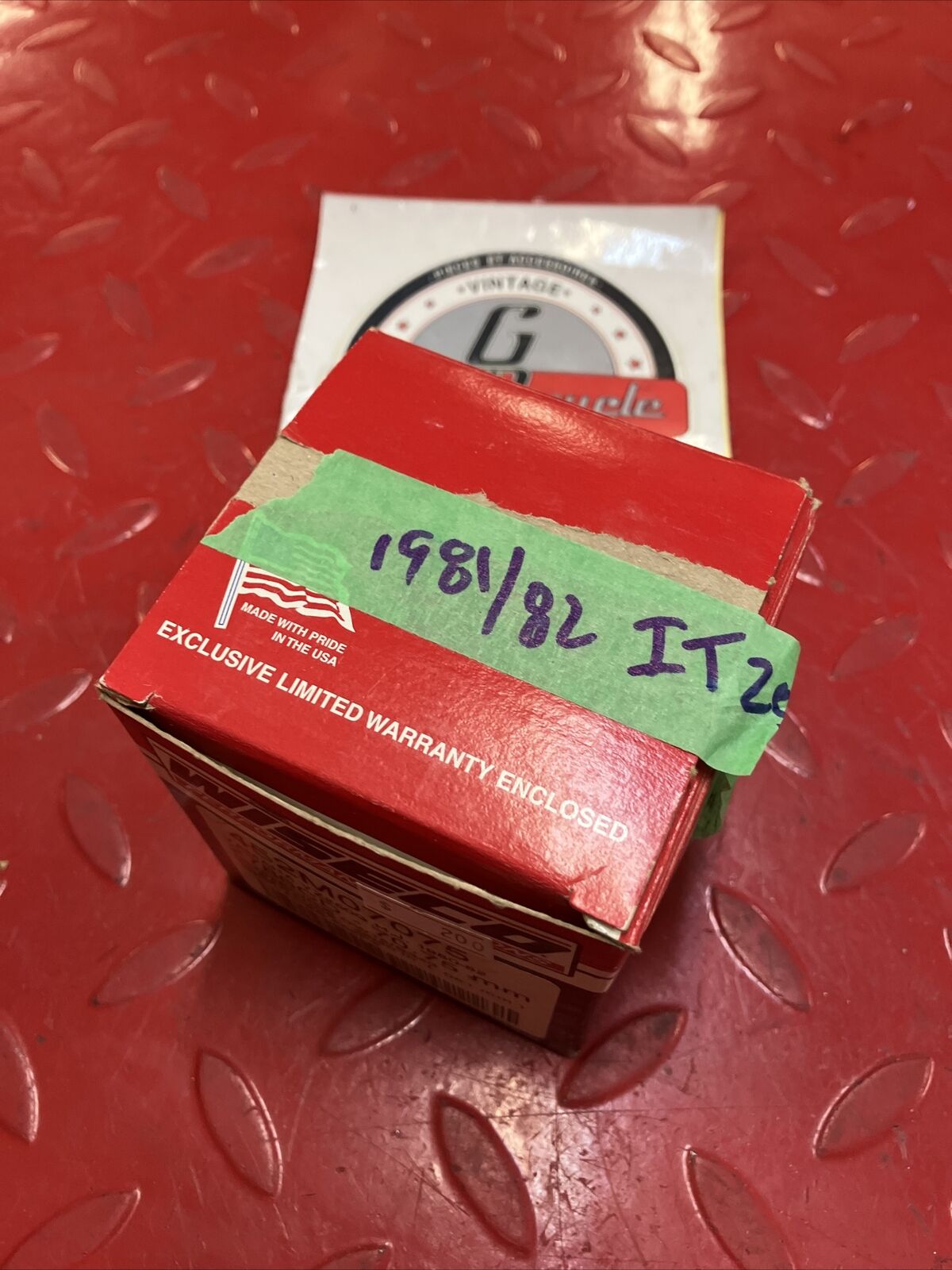 NOS Wiseco YAMAHA YZ250 80 IT250 1981 1982 FULL PISTON KIT 452M07075 70.75MM J5