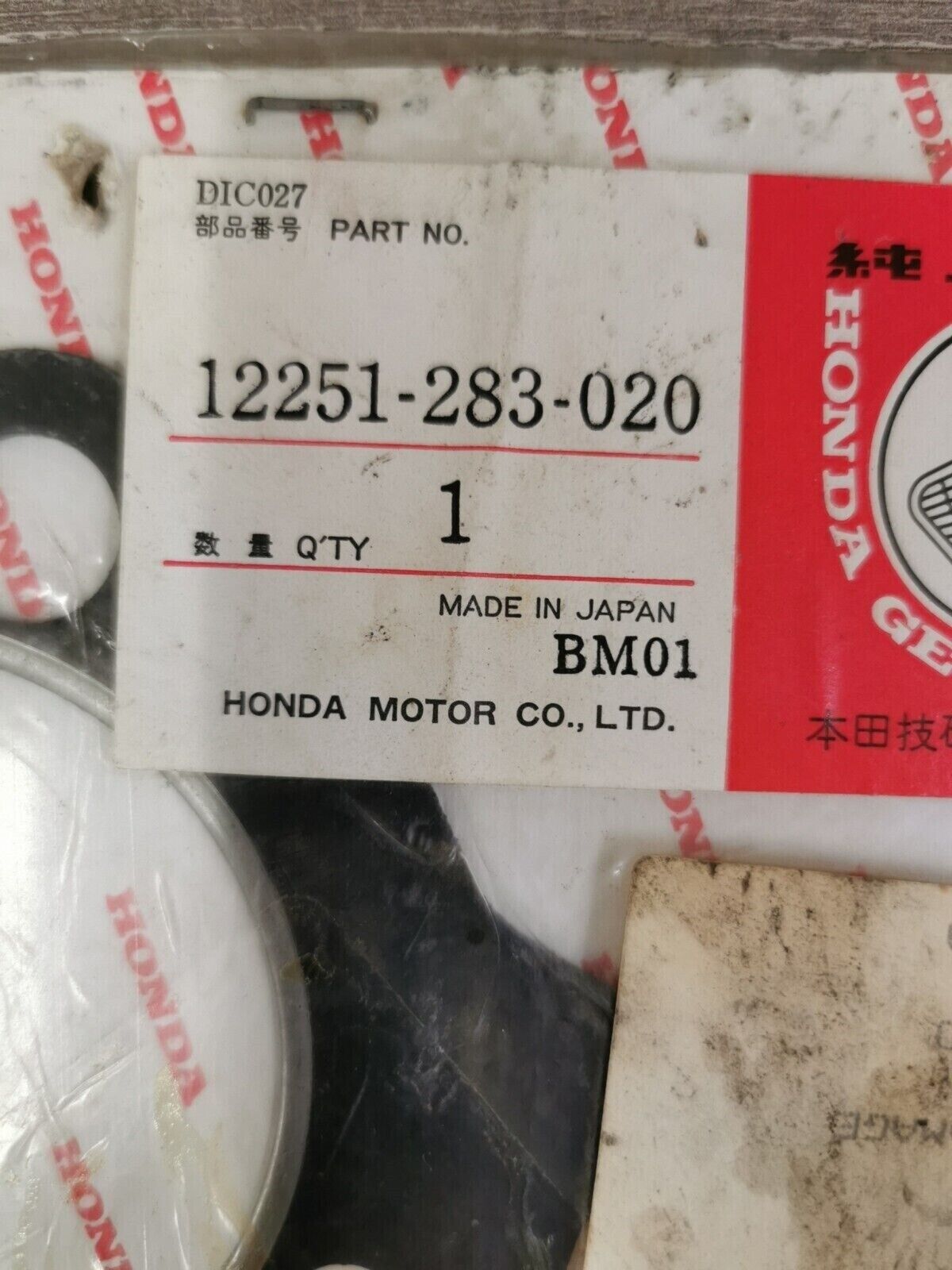 NOS HONDA CB450 CL450 GASKET CYLINDER HEAD 12251-283-020 H61