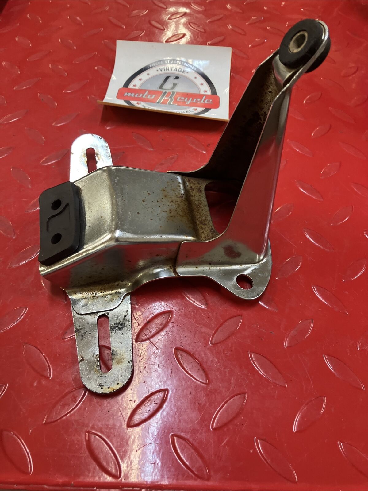 Yamaha RD400 1977 taillight tail light lamp license plate bracket holder 1976