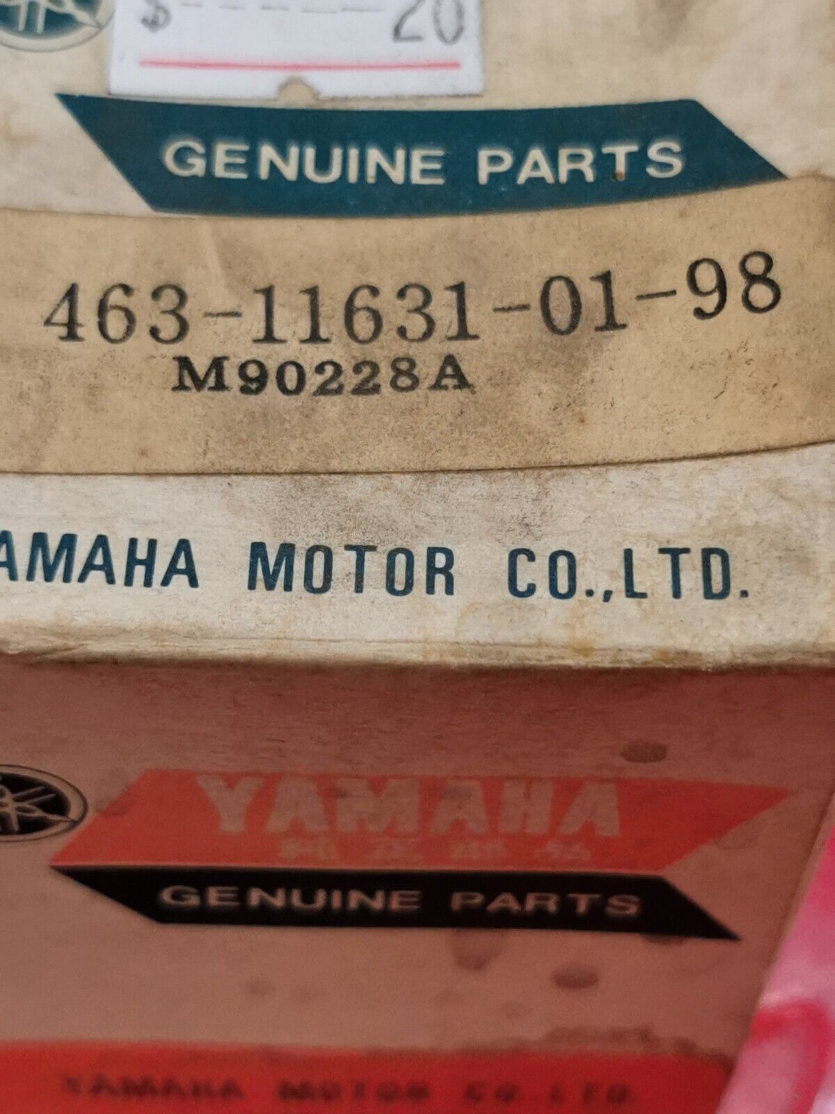 NOS YAMAHA RS100 1975 1976 PISTON STD 463-11631-01-98 Y33