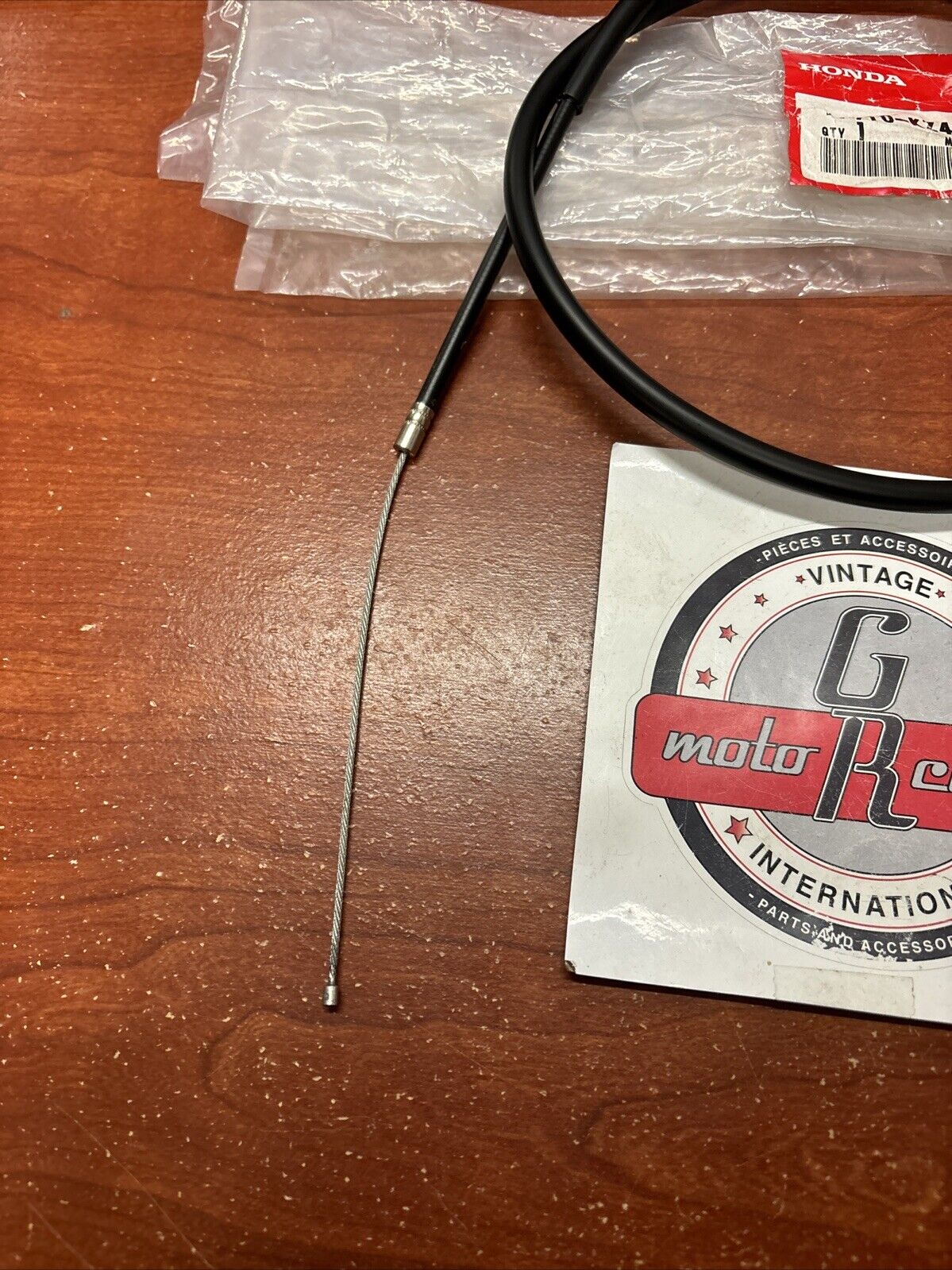 NOS Honda 2002 CR125R THROTTLE CABLE 17910-KZ4-J40 H173