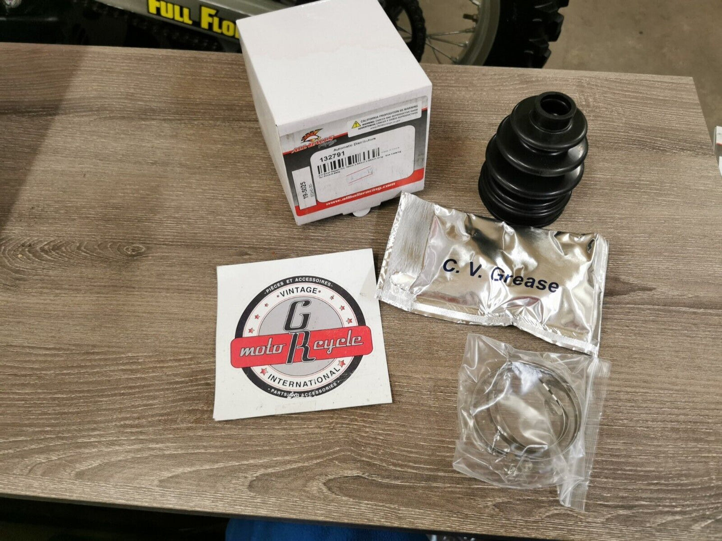 NOS ALL BALLS Honda Pioneer 500 TRX520F CV BOOT REPAIR KIT 19-5025 J51