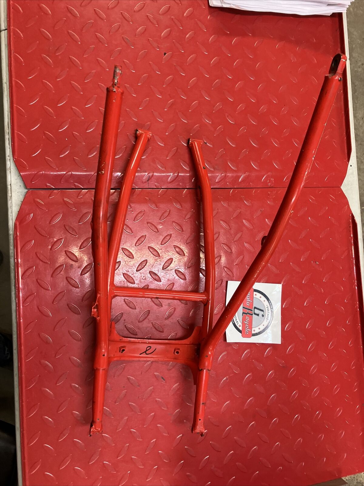 Honda CR250R 1988 subframe Sub rear frame 2
