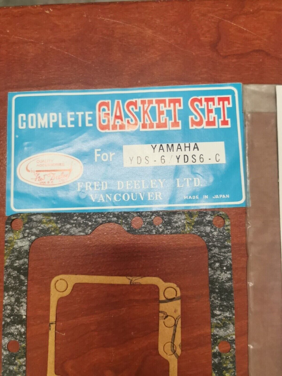 NOS Yamaha YDS6 YDS6C INCOMPLETE GASKET KIT SET 2 Y74