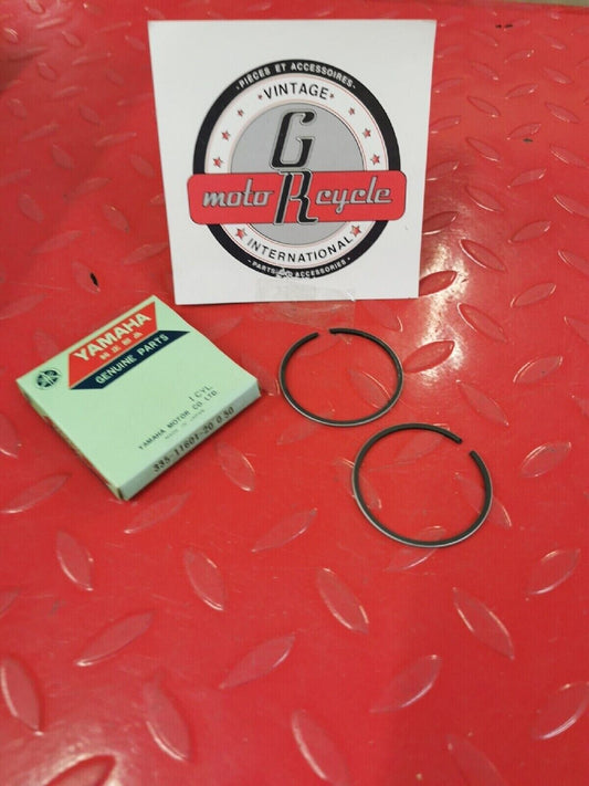 NOS YAMAHA L5T YL2 RS100 1967 - 1976  PISTON RING SET 0.50  335-11601-20-00 Y51