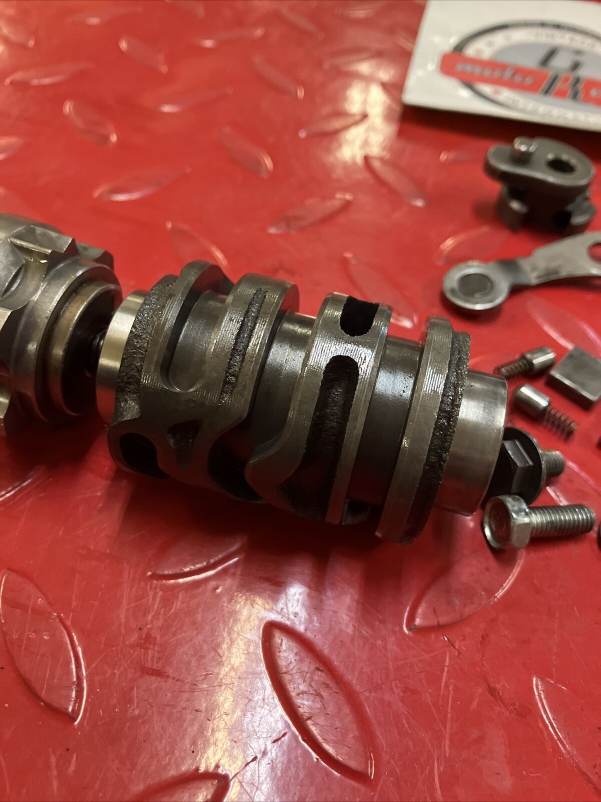 Honda CR80R 1990 transmission gearshift gear shift drum cam 24301-GBF-830 2