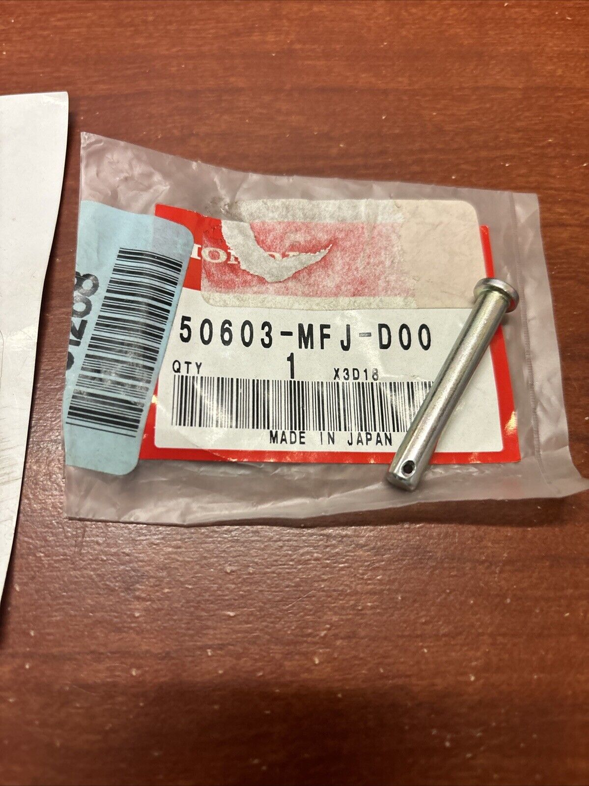 NOS Honda CBR600RA CBR600RR STEP JOINT PIN 50603-MFJ-D00 H170