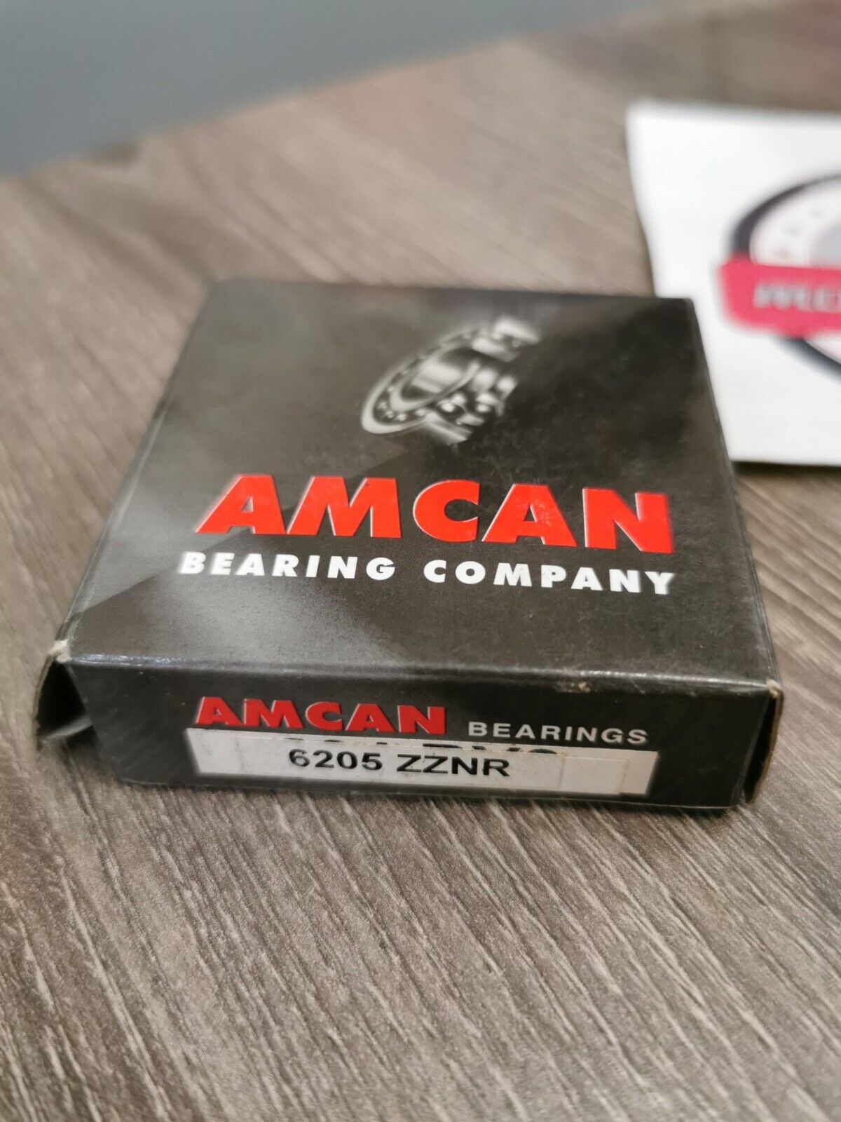 NOS AMCAN Ball Bearing 25mm x 52mm x 15mm 6205-ZZNR J26