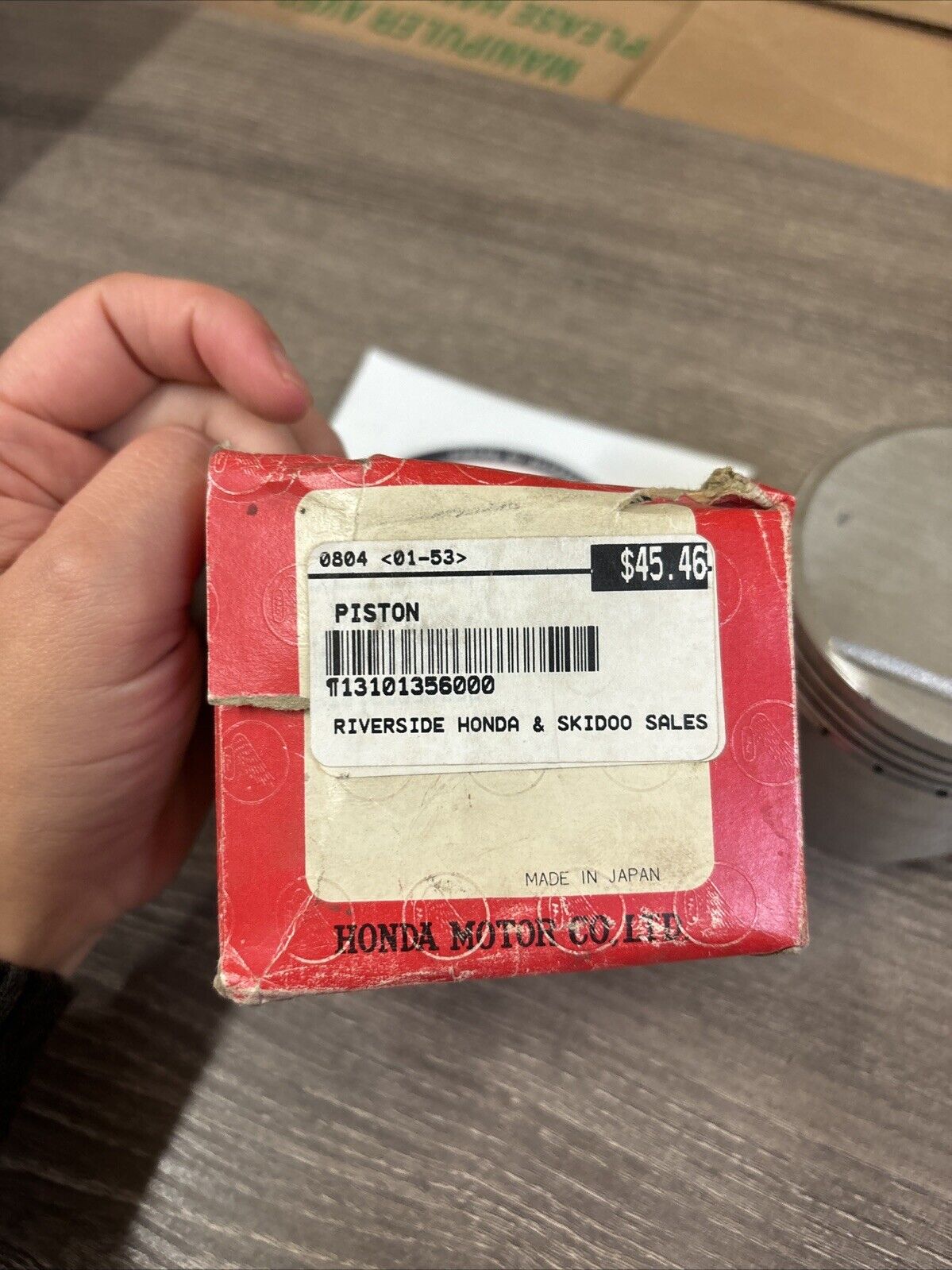 NOS Honda 1974 - 1978 XL350 K0 K1 K2 K3 K4 PISTON STD 13101-356-000 H136