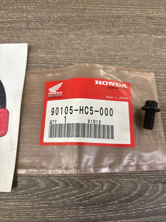 NOS Honda TRX300FW TRX400FW TRX450 ES S TORX PIN BOLT 90105-HC5-000 H130