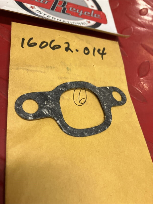 NOS KAWASAKI S2 S3 KH400 AIR INTAKE GASKET 16062-014 K21