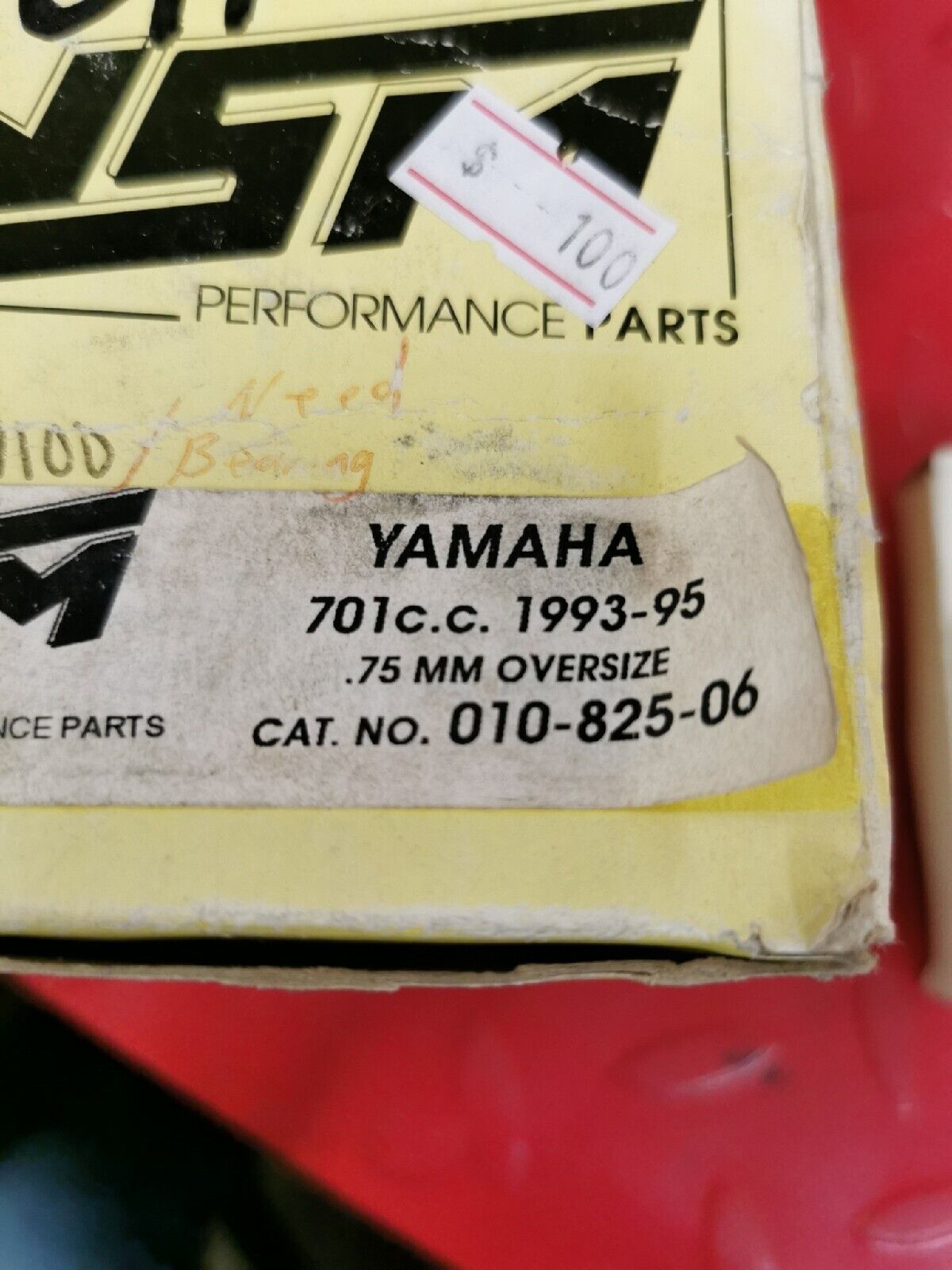 NOS WSM YAMAHA 701  1993 - 1995 PISTON KIT .75 MM OVER  010-825-06 J10