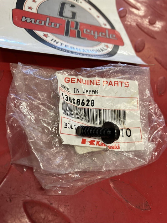NOS KAWASAKI BOLT FLANGED 6X20 130S0620 K12