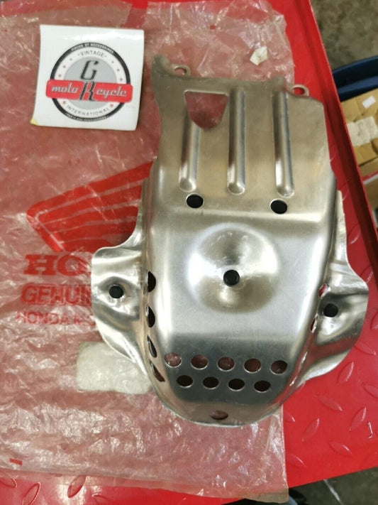 NOS HONDA XL250R 1985 - 1987 PLATE SKID ENGINE GUARD  50351-KL4-770  H41