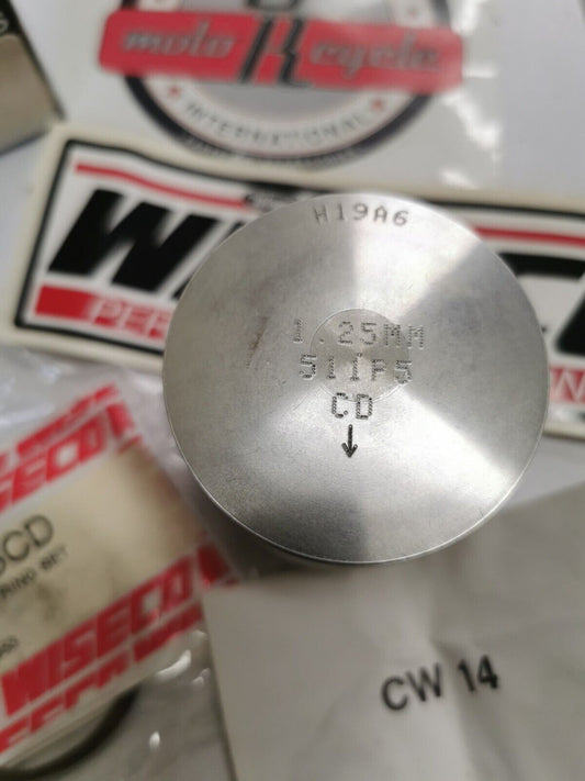 NOS WISECO RM125 1981 - 1984 PISTON KIT 1.25mm  NO PIN 511P5 J20