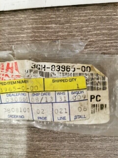 NOS YAMAHA YFM250A YFM350ERF 1990 - 1995 LEVER LOCK 3GH-83965-00-00 Y104