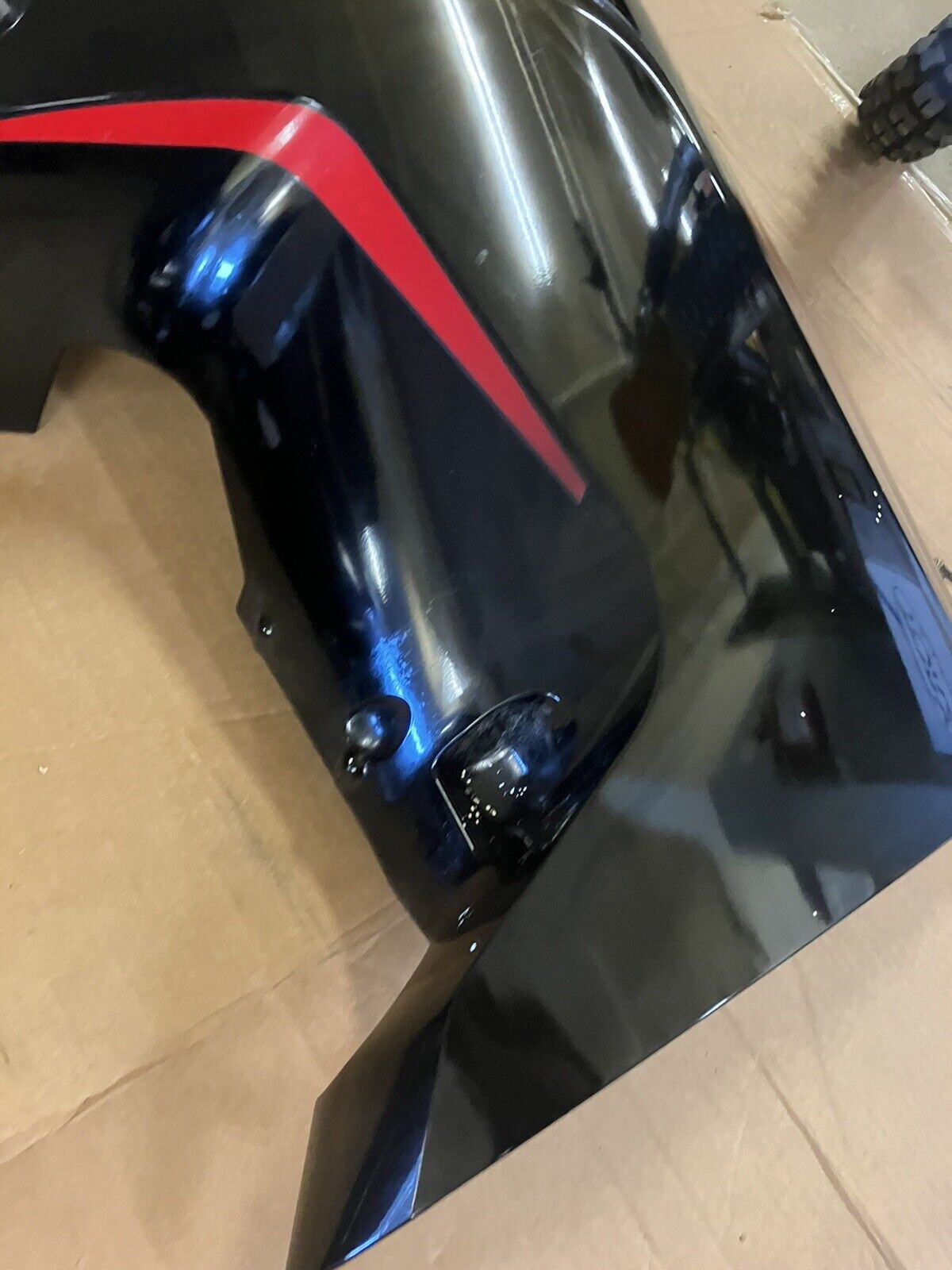 Mercury Engine motor Lower cowl set black and red 100-8m0142219