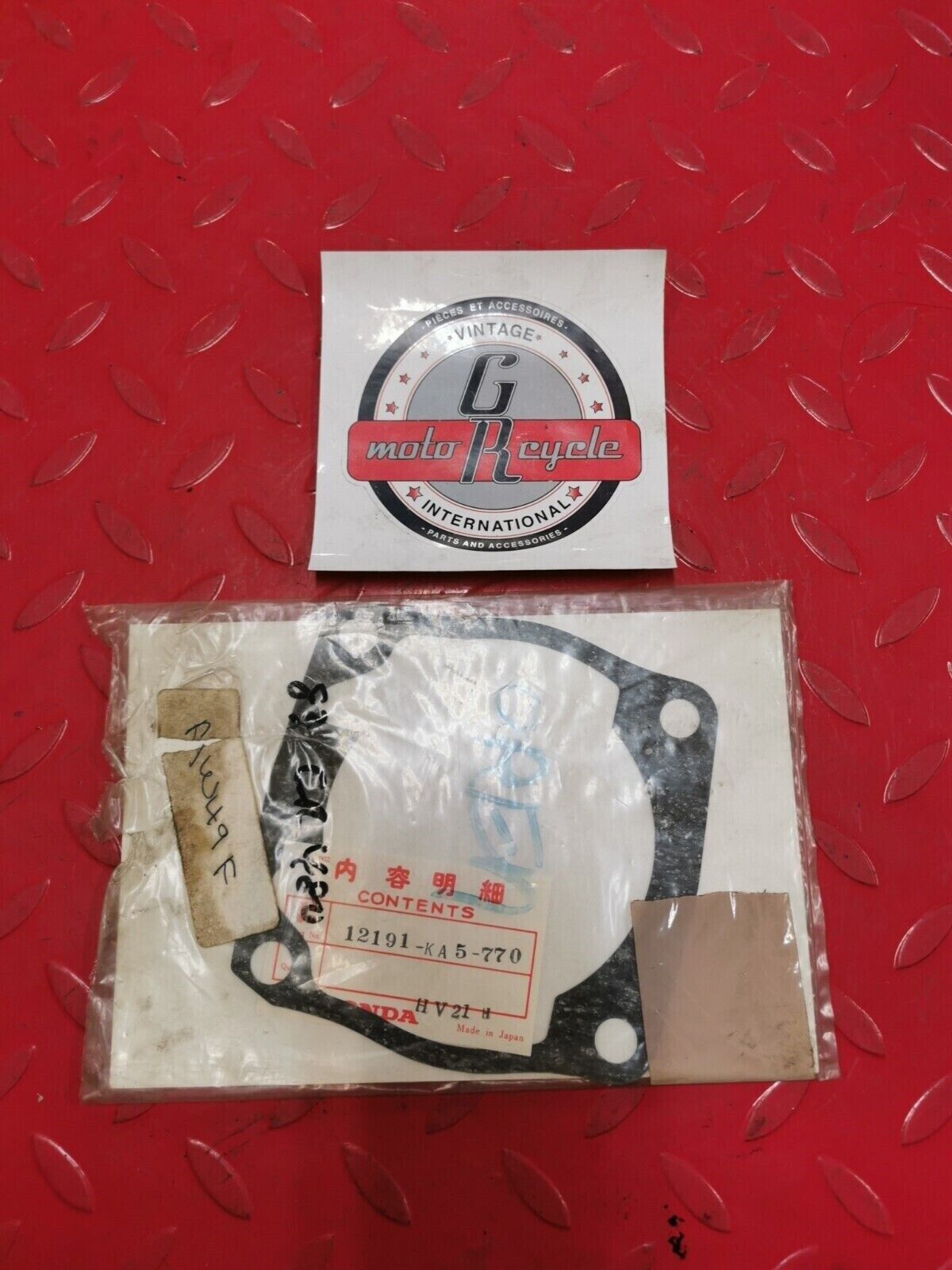 NOS Honda 1981 CR450R 1982 1983 CR480R GASKET, CYLINDER 12191-KA5-770 H28