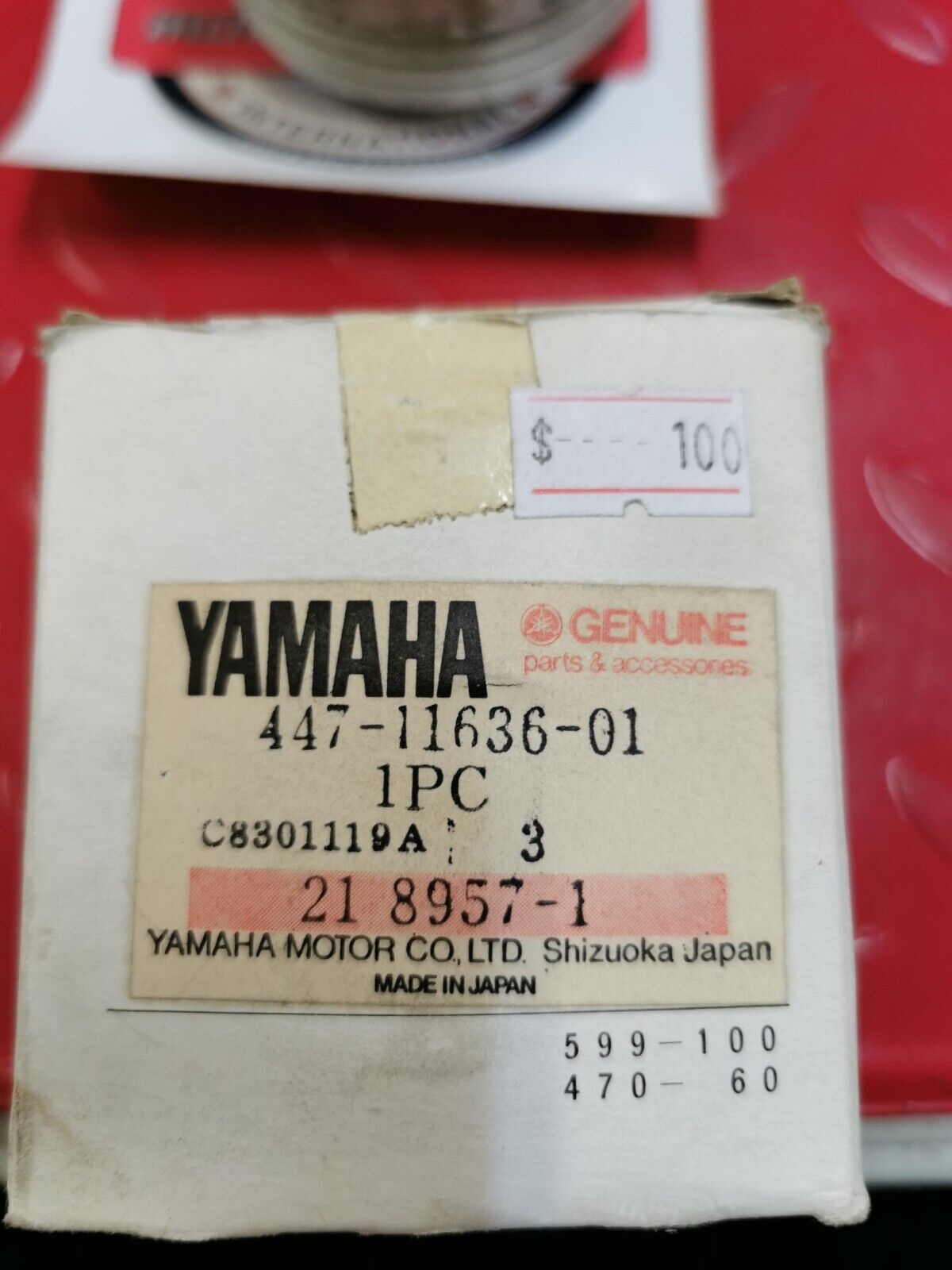 NOS Yamaha XS650 TX650 1974 - 1983 PISTON 2 O/S 0.50 447-11636-01-00 Y19