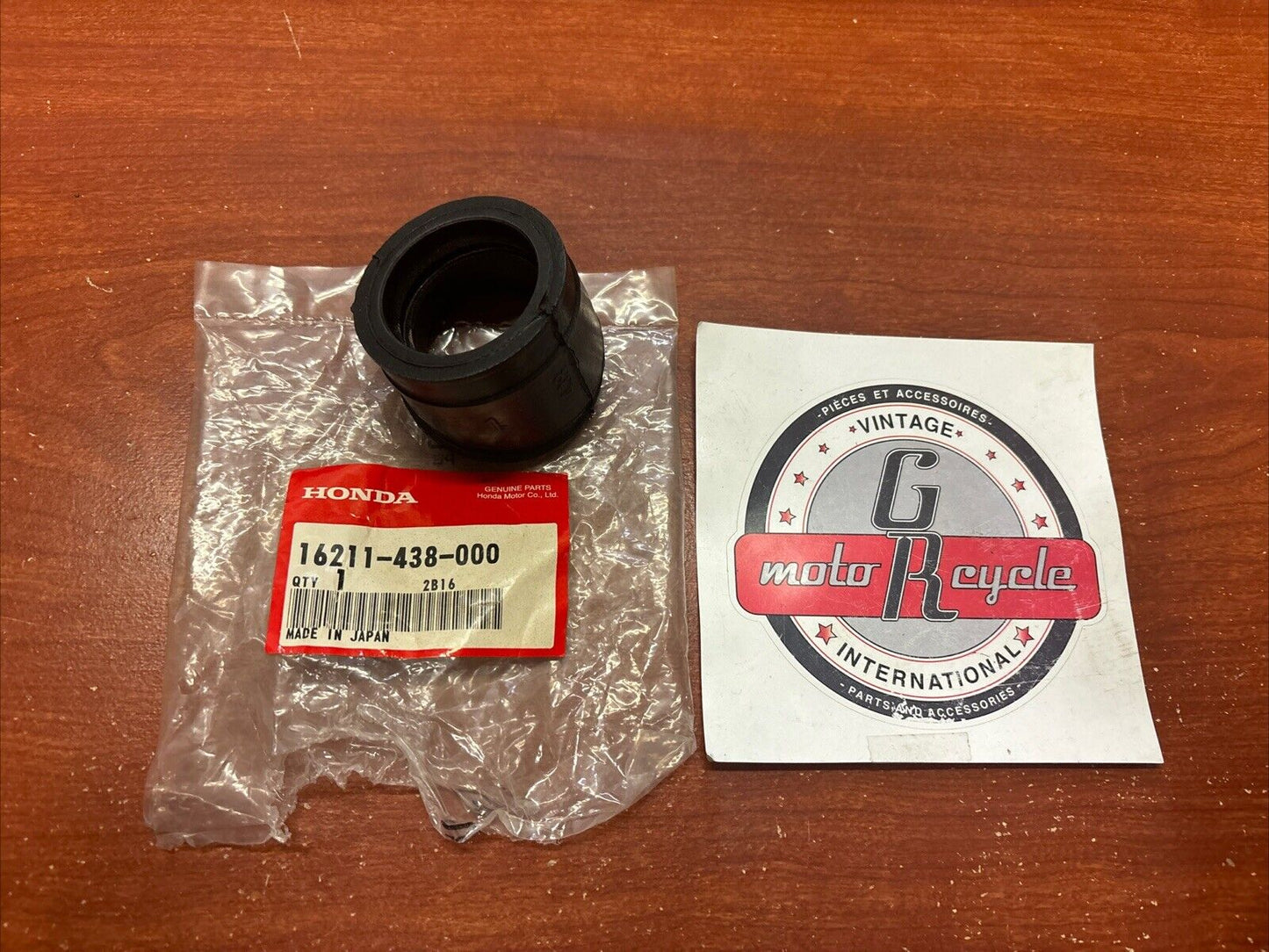 NOS Honda CB1100 CB900 CARBURETOR INTAKE BOOT INSULATOR 16211-438-000 H143