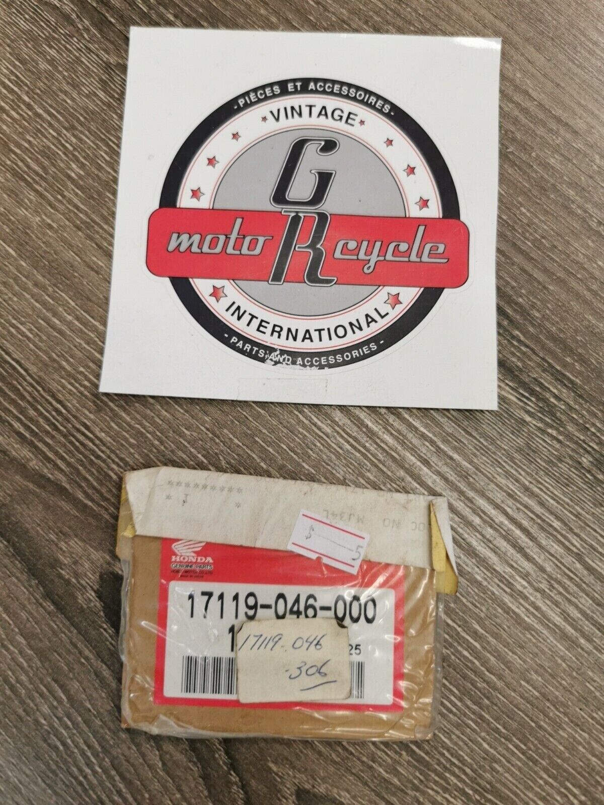 NOS HONDA ATC110 ATC90 ST90 CT90 1976 - 1985 GASKET IN PIPE 17119-046-000 H49