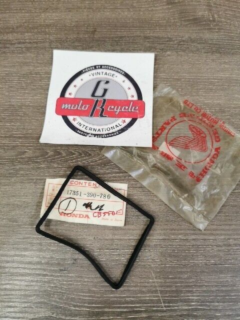 NOS HONDA CB550F CB550K CB500 SEAL ELEMENT COVER 17351-390-780 H94