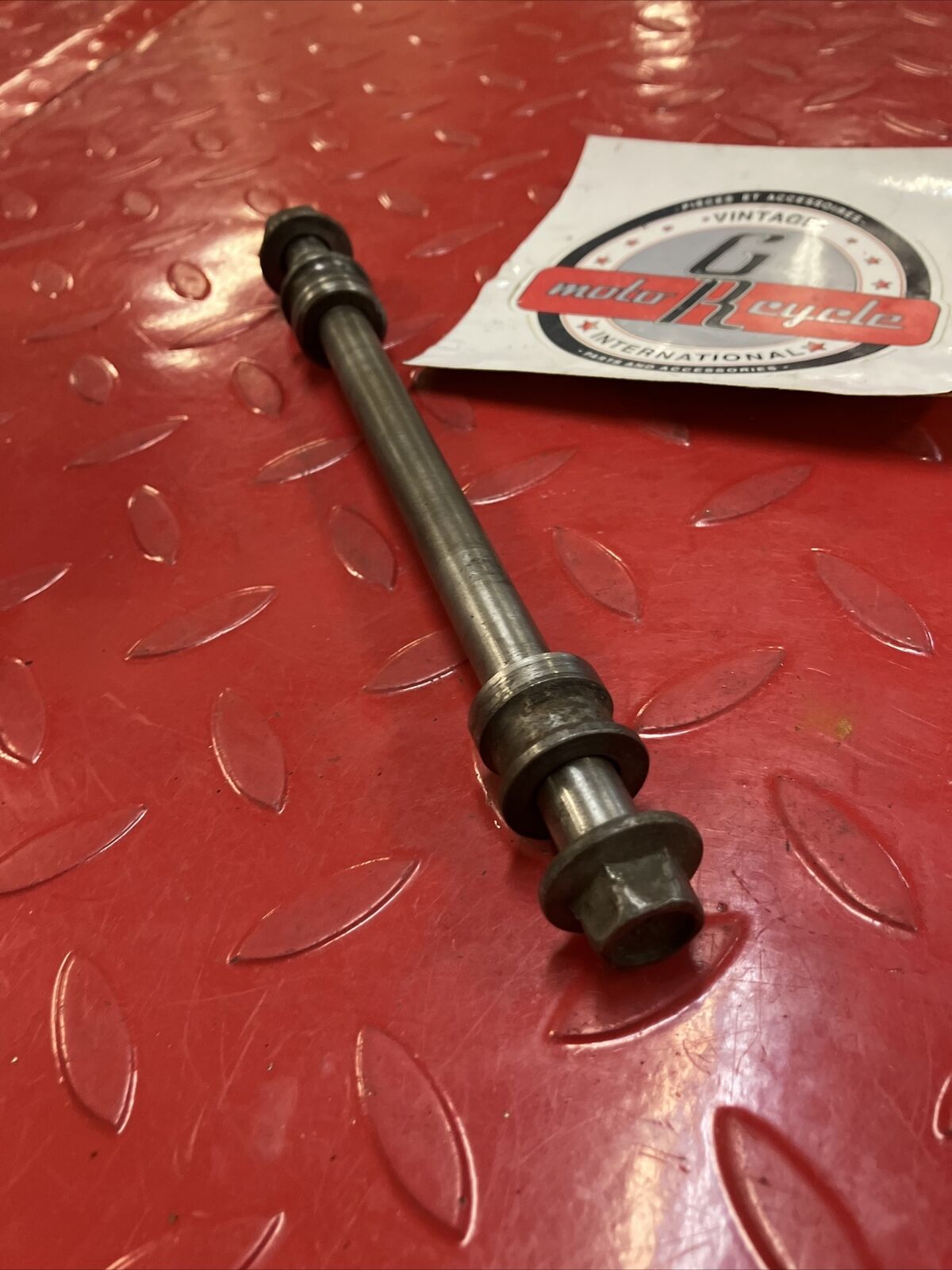 Honda CR80R 1990 Front wheel axle bolt 1987 - 1995