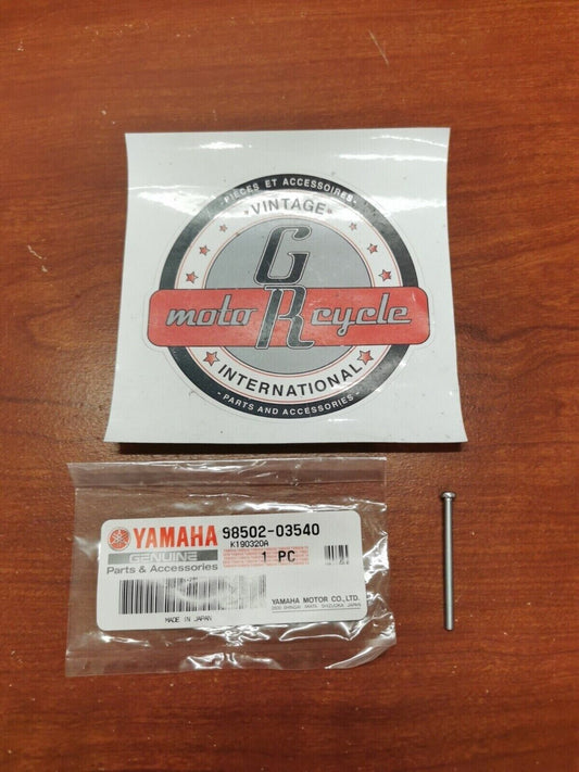NOS Yamaha PAN HEAD SCREW 98502-03540-00 Y81