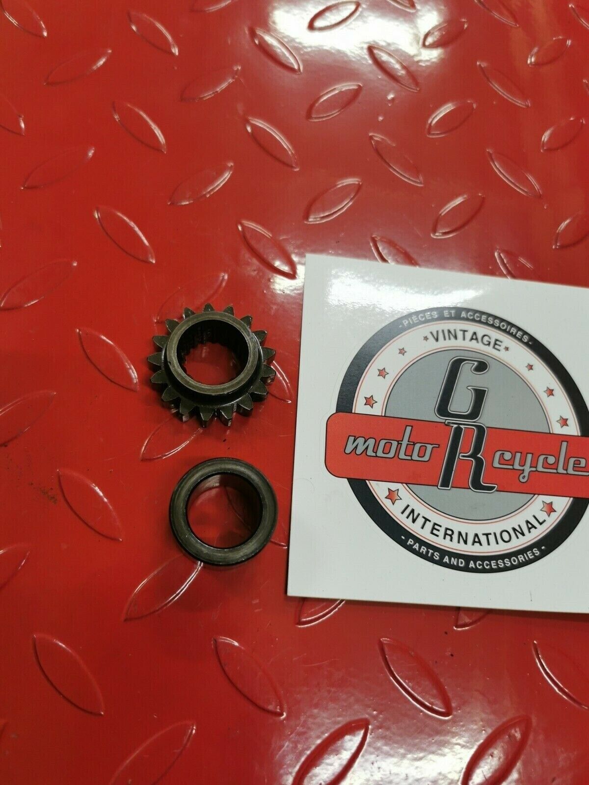 Suzuki RM125 1991 crankshaft primary drive gear 1988 1989 1990