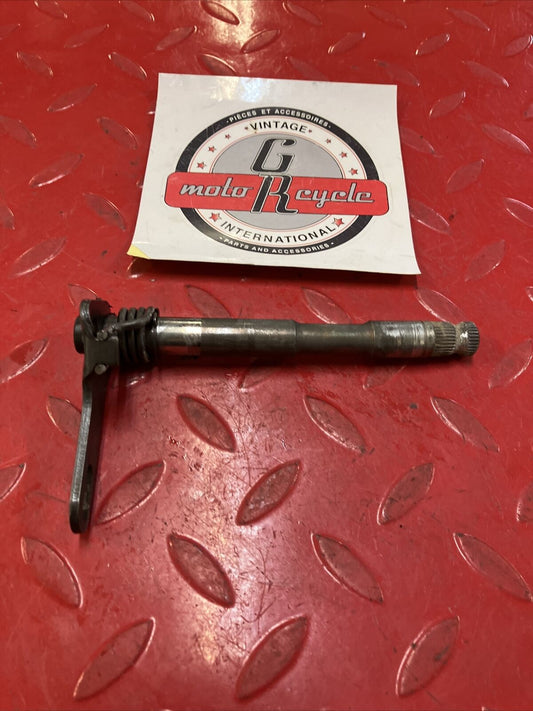 Honda CR250R 1989 transmission gearshift gear shift shaft spindle CR500R